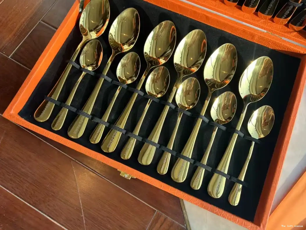 HERMES CUSTOM CUTLERY SET 0515